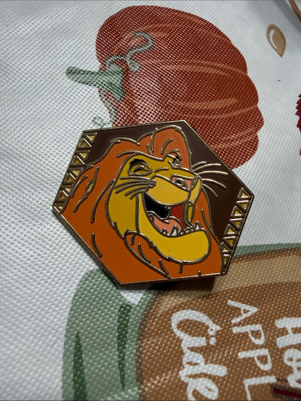 Disney Lion king puzzle Enamel Pin